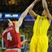 Michigan sophomore Trey Burke lines up and hits a three-point baster over Ohio State junior Aaron Craft during overtime of their 76-74 win against Ohio State at Crisler Center on Tuesday, Feb. 5. Melanie Maxwell I AnnArbor.com